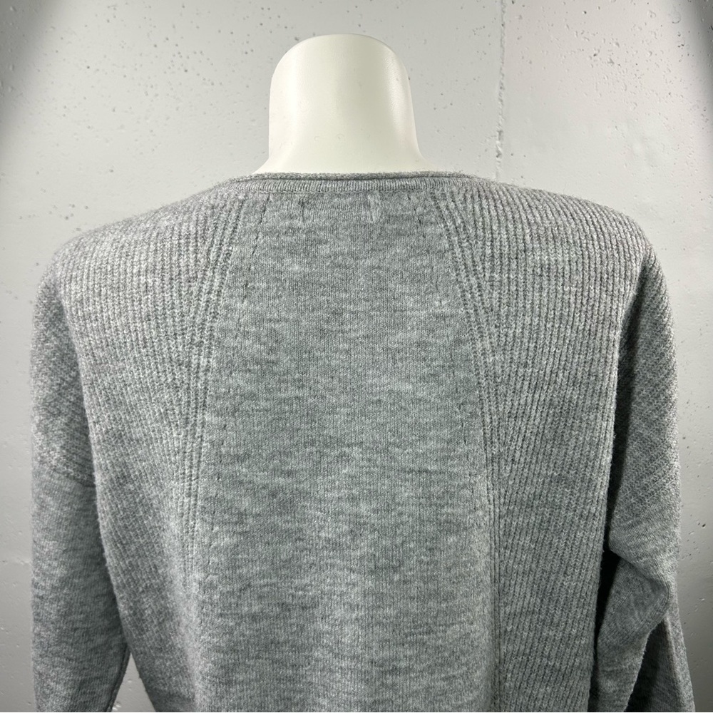 Calvin Klein Gray Long Sleeve Sweater - Picture 5 of 6